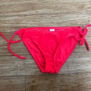 Salmon bikini bottoms